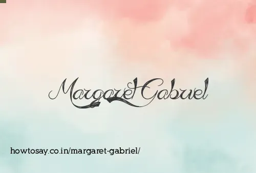 Margaret Gabriel