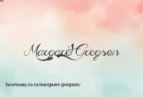 Margaret Gregson