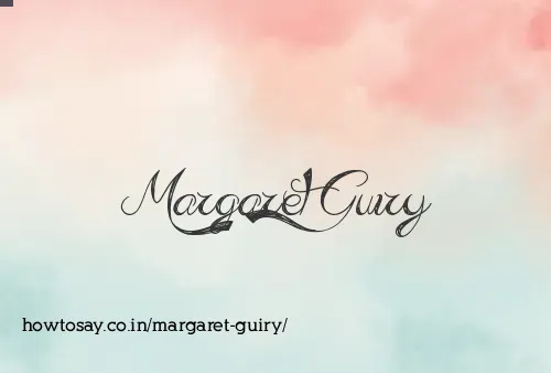Margaret Guiry