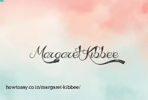 Margaret Kibbee