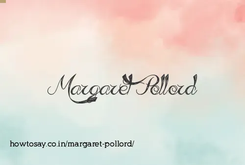 Margaret Pollord