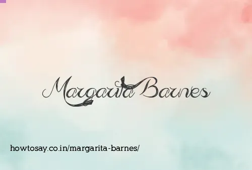 Margarita Barnes