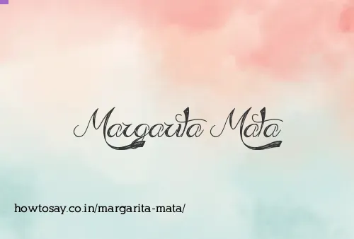 Margarita Mata