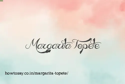 Margarita Topete