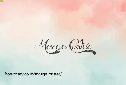 Marge Custer
