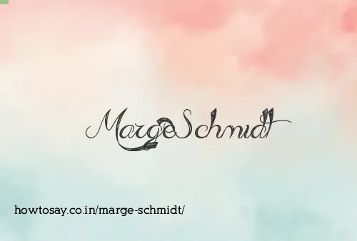 Marge Schmidt