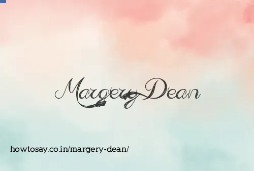 Margery Dean
