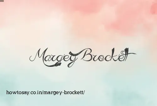 Margey Brockett