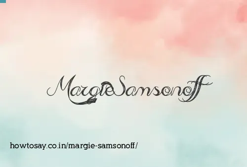 Margie Samsonoff