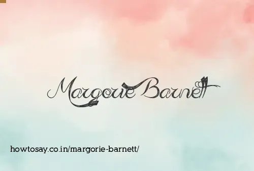 Margorie Barnett