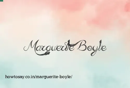 Marguerite Boyle
