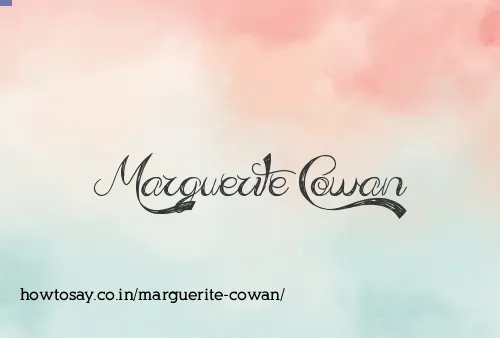 Marguerite Cowan