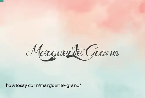 Marguerite Grano