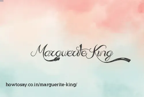Marguerite King