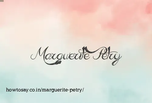Marguerite Petry