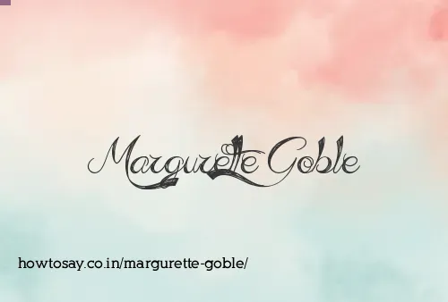Margurette Goble