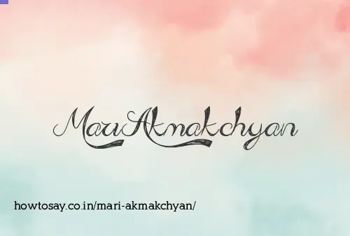 Mari Akmakchyan