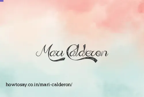 Mari Calderon