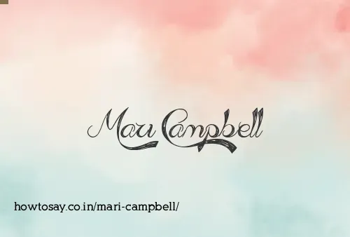 Mari Campbell