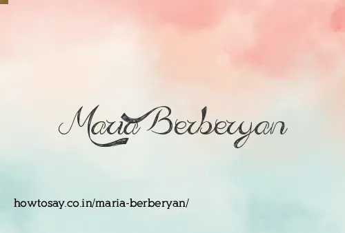 Maria Berberyan