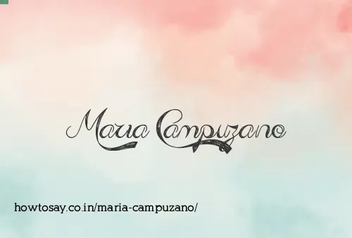 Maria Campuzano
