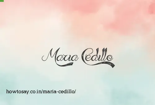 Maria Cedillo
