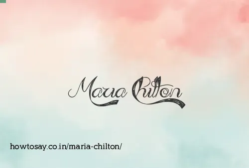 Maria Chilton