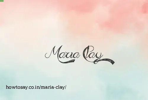 Maria Clay