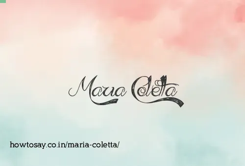 Maria Coletta