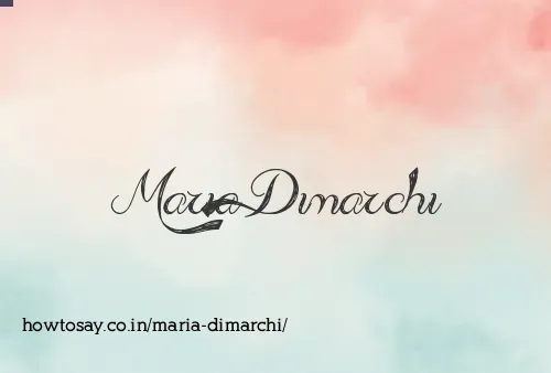 Maria Dimarchi