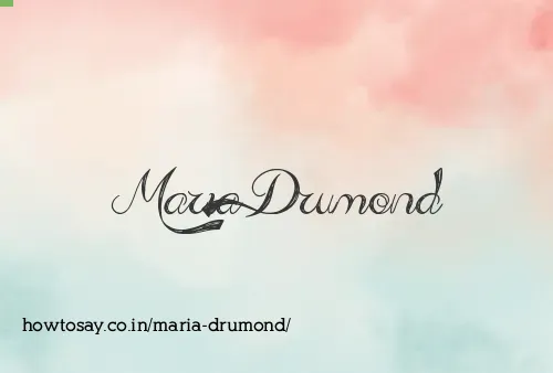 Maria Drumond