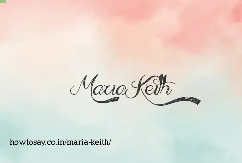 Maria Keith
