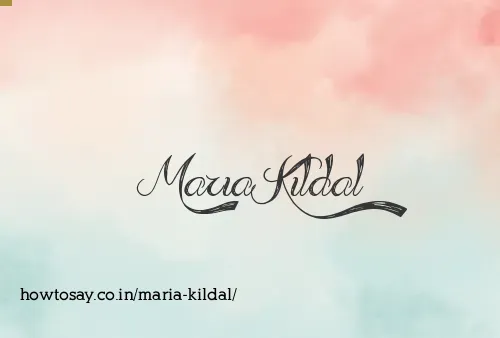Maria Kildal