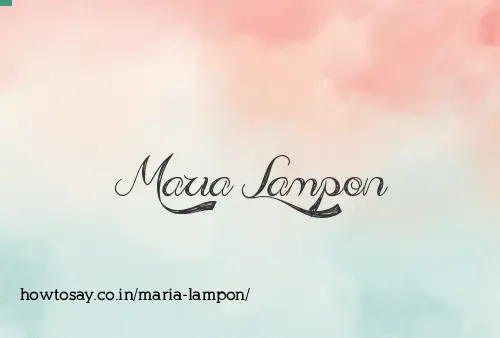Maria Lampon