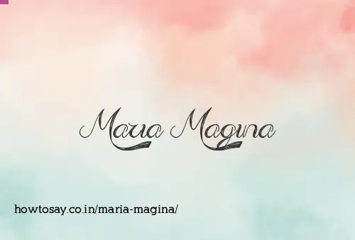 Maria Magina