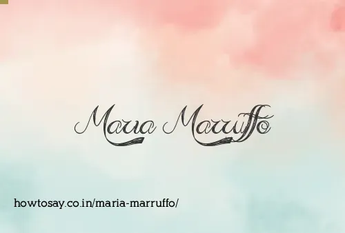 Maria Marruffo