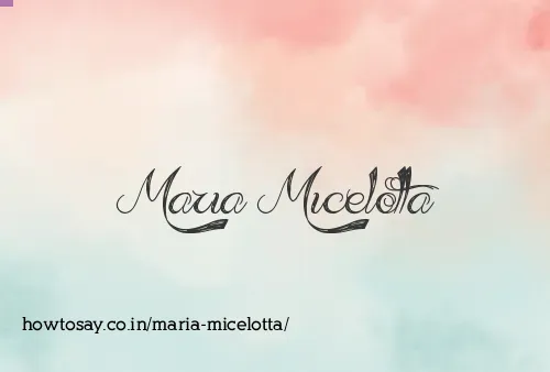 Maria Micelotta