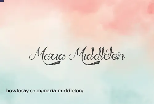 Maria Middleton