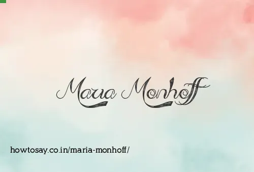 Maria Monhoff