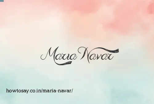 Maria Navar