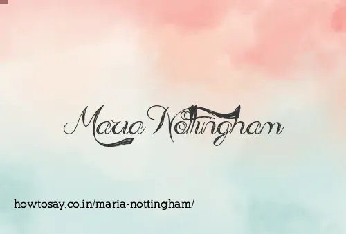 Maria Nottingham