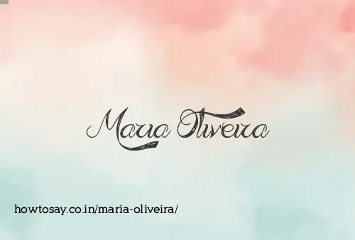 Maria Oliveira