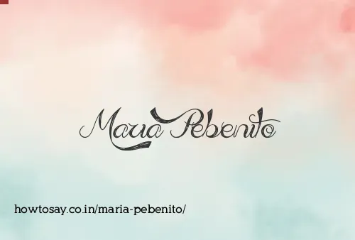 Maria Pebenito