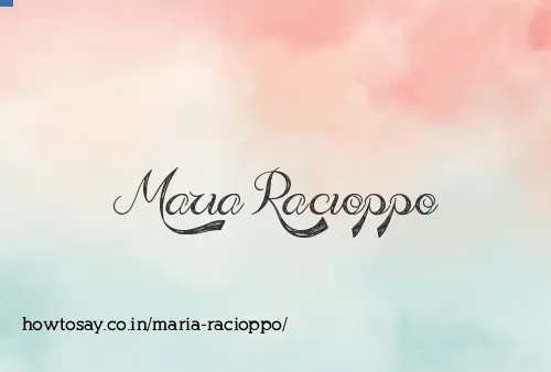 Maria Racioppo