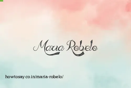 Maria Robelo