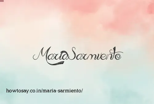 Maria Sarmiento