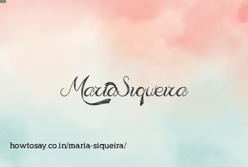 Maria Siqueira