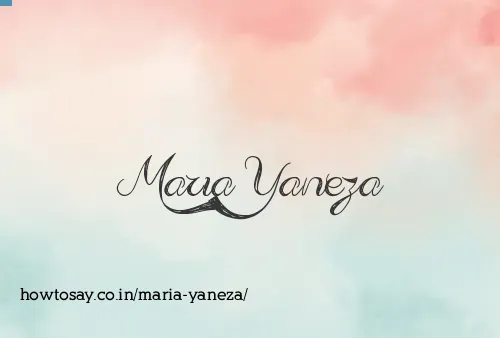 Maria Yaneza