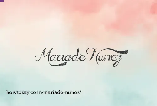 Mariade Nunez