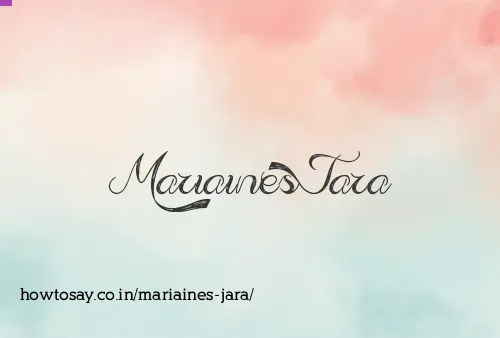 Mariaines Jara
